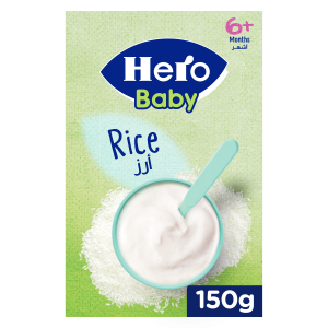 HERO BABY RICE CEREAL WITHOUT MILK 150 GM